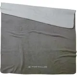 Tom Tailor Uni Kuscheldecke 150 x 200 cm Grau/Silber