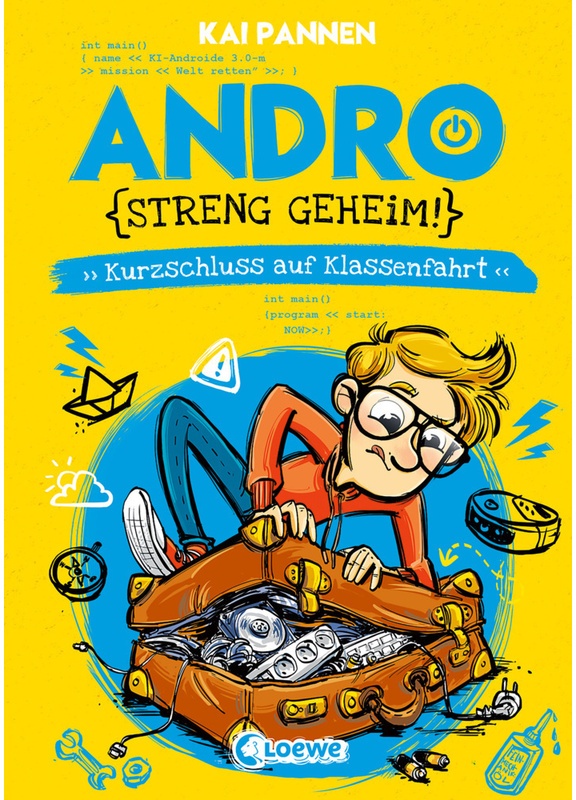 Kurzschluss Auf Klassenfahrt / Andro, Streng Geheim! Bd.3 - Kai Pannen, Gebunden