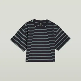 G-Star A Line Stripe Boxy T-Shirt - Mehrfarbig - Damen - XS