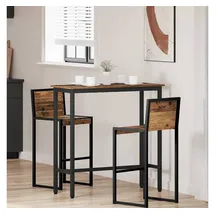 vidaXL Bartisch 100 x 40 x 100,5 cm braun