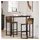 vidaXL Bartisch 100 x 40 x 100,5 cm braun
