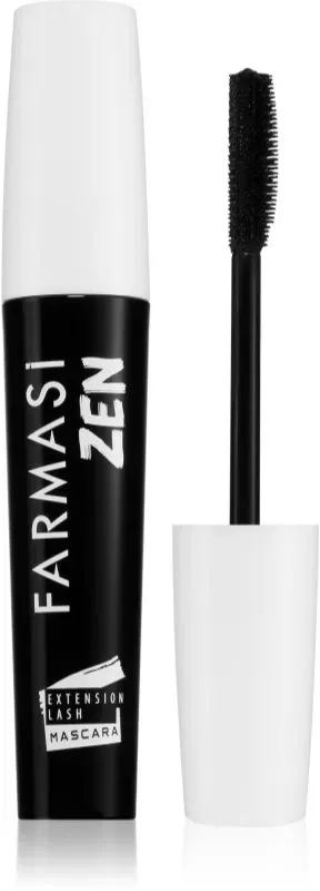 Farmasi Zen Volumenmascara mit Verlängerungseffekt und Wimperntrennung Farbton Black 8 ml