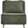 OTTO home Sessel AINSLEY 81 x 82 x 65 cm Grün Webstoff und Cord Bezug wandelbar zum Gästebett