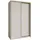 masseno Schwebetürenschrank NISSE 120 x 205 x 60 cm Kaschmir