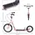 Homcom Kinderroller 16 Zoll Rosa