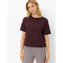 Brax Sweatshirt Dunkellila 48