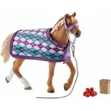 Schleich 42360 - Horse Club, Englisches Vollblut mit Decke, Pferd
