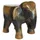 thaiboo Hocker Massivholz 24 x 24 x 24 cm Natur
