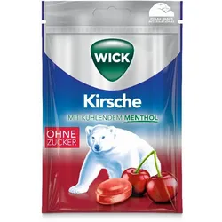 WICK Hustenbonbons KIRSCH& EUKALYPTUS ohne Zucker 72 g Bonbons
