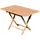 ALEOS. Gartentisch 120 x 70 x 76 cm Braun