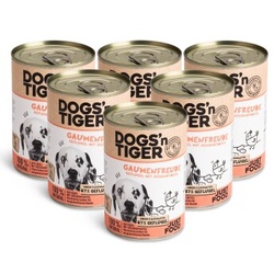 Dogs'n Tiger Gaumenfreude 6x400 g