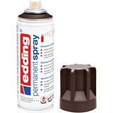 edding 5200 Permanentspray Premium Acryllack 200 ml schokoladenbraun matt