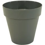 colourliving Pflanzkübel Blumentopf Rio | Pflanzkübel Robuster Übertopf oder Wand Blumentopf |aus Kunststoff, (Olive, 20x17cm Stand)