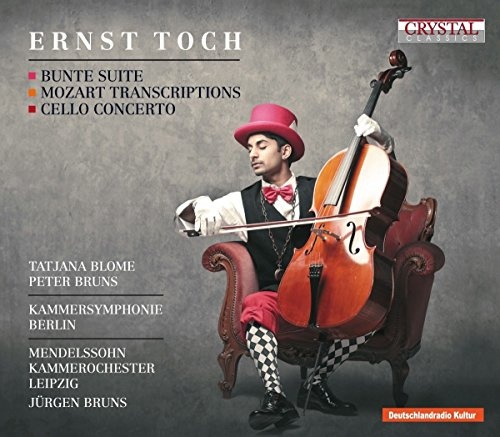 Bunte Suite/Mozart Transcriptions/Cello Concert [Audio CD] Tatjana Blome; Peter Bruns; Ernst Toch; Jürgen Bruns (Neu differenzbesteuert)