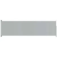 vidaXL Balkon-Sichtschutz 180 x 600 cm Grau Polyester