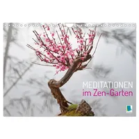 Calvendo Meditationen im Zen-Garten (Wandkalender 2026 DIN A4 quer),