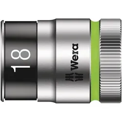 Stecks. 8790 HMC HF 6kt. i. Haltef. Farbcodierung 12,5mm / 1/2" SW18x37mm - leuchtgruen