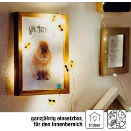 Hellum LED Lichterkette Kupfer 90 cm Warmweiß