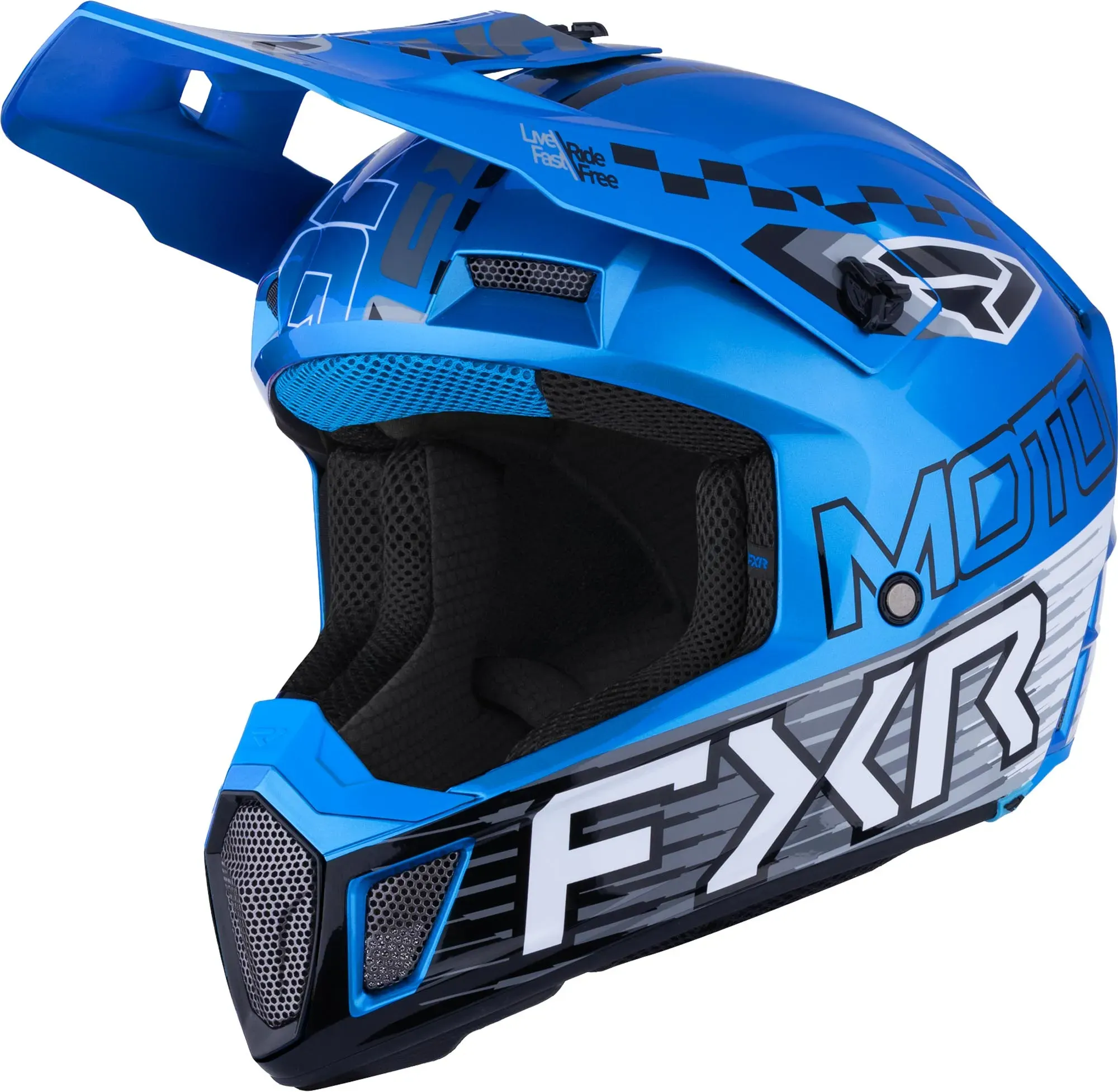 FXR Clutch Race Div Motocross Helm