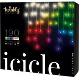 Twinkly Icicle 190 LED warmweiß und multicolor 5m transparent außen - G) netzbetrieben Anzahl Leuchtmittel 1