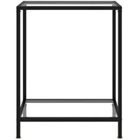 VidaXL Konsolentisch Transparent 60x35x75 cm Hartglas