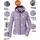 G.I.G.A. DX Damen Steppjacke mit abzippbarer Kapuze GS 91 WMN QLTD JCKT, lavendel,