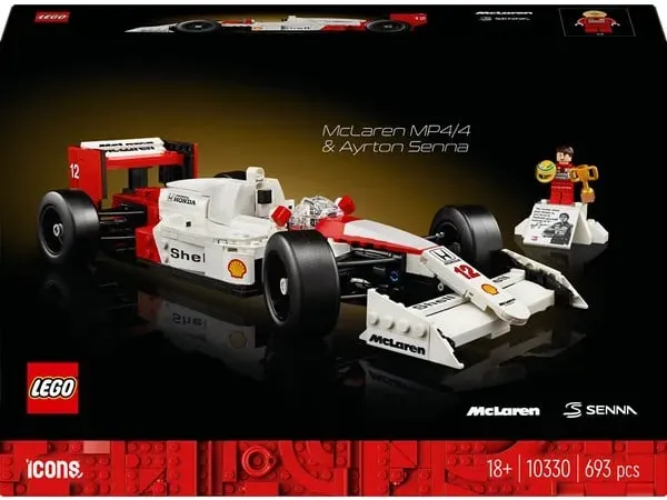 Icons 10330 McLaren MP4/4 & Ayrton Senna
