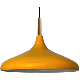 Bamyum Champion 1-flg. Ø35 cm rund Holz gelb
