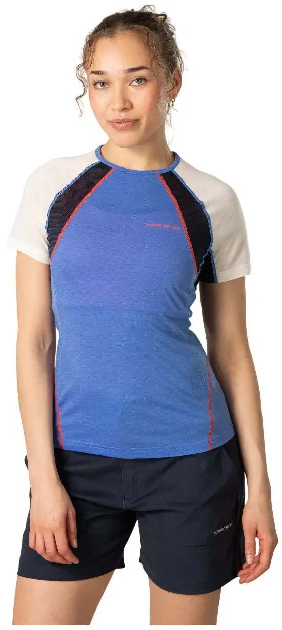 Damen-T-Shirt Kari Traa Alma Tee Größe: L /  blau
