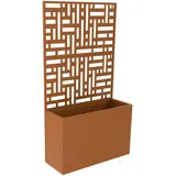 casa.pro Bernalda 83 x 31 x 146 cm Braun