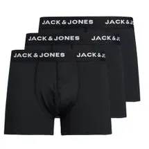 JACK & JONES JACBASE Microfiber Trunks schwarz L 3er Pack