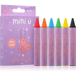 Mini-U Bath Crayons Buntstifte für das Bad 6x96 g