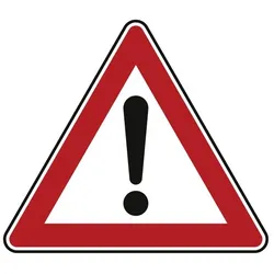 Verkehrszeichen Nr. 101 Gefahrenstelle