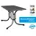 MFG Boulevard Gartentisch 110 x 70 x 75 cm Grau