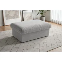 sit&more Polsterhocker Moreno 90 x 43 x 60 cm Grau