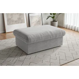 sit&more Polsterhocker Moreno 90 x 43 x 60 cm Grau