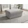 sit&more Polsterhocker Moreno 90 x 43 x 60 cm Grau