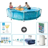 Frame Pool Rund - 305x76 Cm - 7-teilig  S93