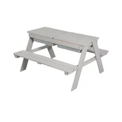 Roba Kindersitzgruppe  Play for 4 , grau , Maße (cm): B: 89 H: 50 T: 85.5
