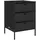 vidaXL Gartenschrank Schwarz 55x59x80 cm Poly Rattan