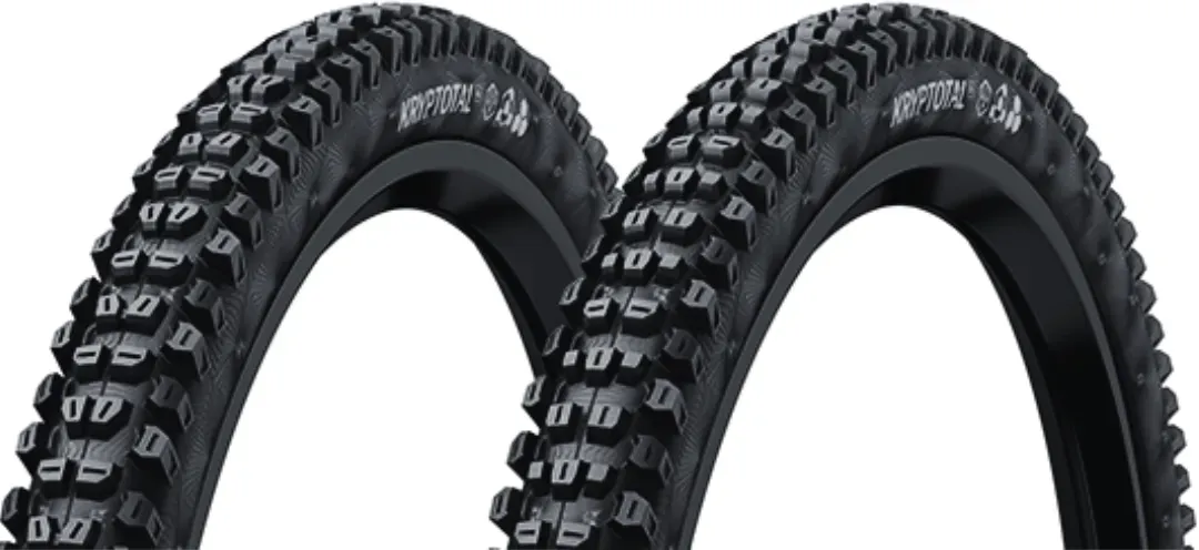 Kryptotal Set Enduro Soft 29x2,40 TR - black/white