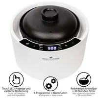 KeMar Kitchenware Reiskocher weiß 2,5 l