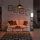 Relaxdays Stehlampe mit Regal 161,0 cm schwarz