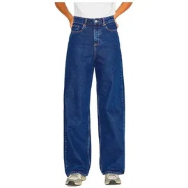 Jjxx Wide Leg Jeans im 5-Pocket-Design, Dunkelblau, 28/32