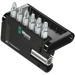 Wera 05135810001, 6 Stück(e), Phillips, PZ 1, PZ 2, 1x 1/4"x50 mm 1x PZ 1x25 mm