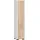 abamihome | Badezimmersäule Akord Fin Weiß 30 cm 2 Türen 5 Ebenen Front Sonoma-eiche B30 x H140 x T30 Cm