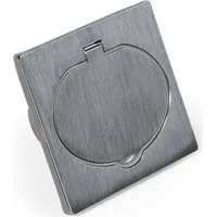 Orno Boden Einbausteckdose IP44 Silber 1 St.