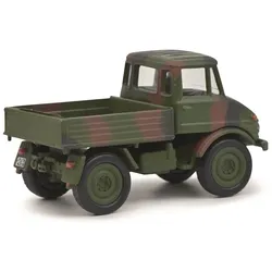 Schuco 452658900 - Unimog U406 Bundeswehr, 1:87 - Modellauto
