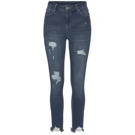 Buffalo Destroyed-Jeans Damen dark-blue-washed Gr.40