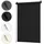 Sekey Seitenzugrollo 60 x 130 cm / Fenstergröße (Velux) schwarz